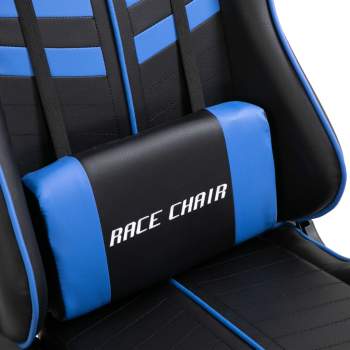  Gaming-Stuhl Blau PU