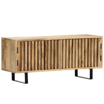  TV-Schrank 90x30x40 cm Massivholz Mango