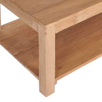  Couchtisch 100x50x40 cm Massivholz Teak