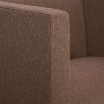  Clubsessel Braun Polyester