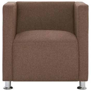  Clubsessel Braun Polyester