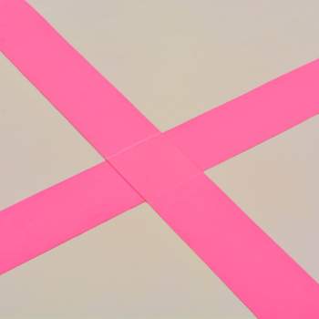 Preview:  Aufblasbare Gymnastikmatte mit Pumpe 300×100×10 cm PVC Rosa
