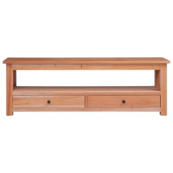  TV-Schrank 120 x 30 x 40 cm Massivholz Mahagoni