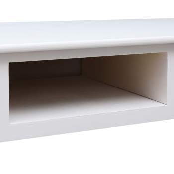  Schreibtisch Weiß 110×45×76 cm Holz