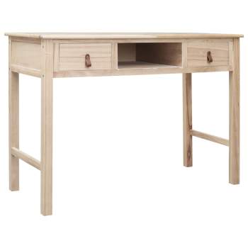  Schreibtisch Natur 110 × 45 × 76 cm Holz
