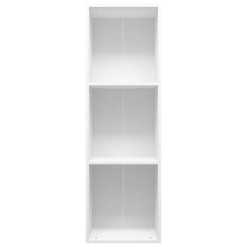  Bücherregal/TV-Schrank Weiß 36x30x114 cm Holzwerkstoff