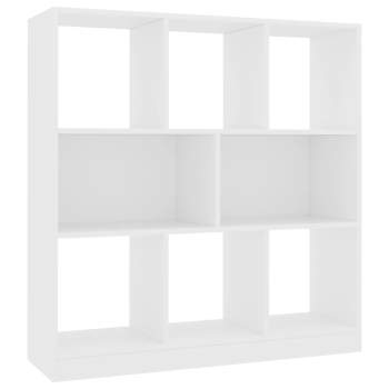  Bücherregal Weiß 97,5×29,5×100 cm Holzwerkstoff