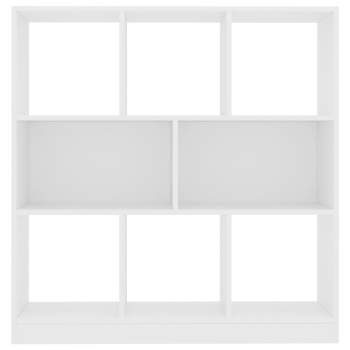  Bücherregal Weiß 97,5×29,5×100 cm Holzwerkstoff