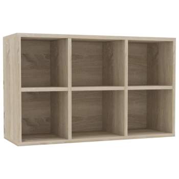  Bücherregal/Sideboard Sonoma-Eiche 66x30x98 cm Holzwerkstoff