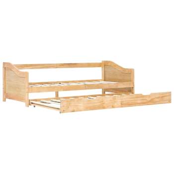 Preview:  Ausziehsofa Bettgestell Kiefernholz 90 x 200 cm