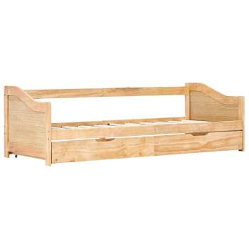 Preview:  Ausziehsofa Bettgestell Kiefernholz 90 x 200 cm