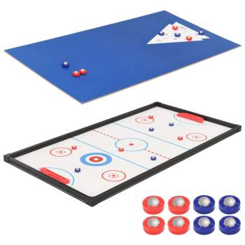  15-in-1 Multigame-Tisch 121×61×82 cm Schwarz