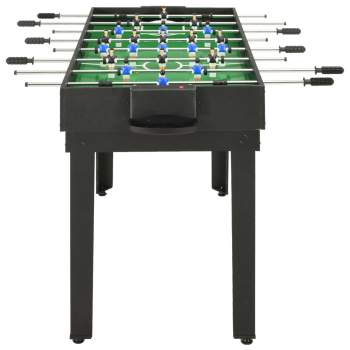  15-in-1 Multigame-Tisch 121×61×82 cm Schwarz