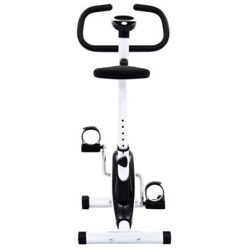  Heimtrainer mit Gurtwiderstand Schwarz