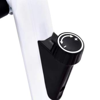  Heimtrainer mit Gurtwiderstand Schwarz