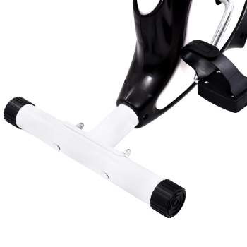  Heimtrainer mit Gurtwiderstand Schwarz