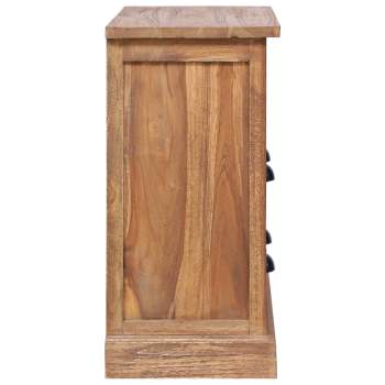 Preview:  Beistellschrank 60 x 30 x 60 cm Massivholz Teak