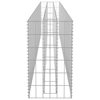  Gabionen-Pflanzkorb Verzinkter Stahl 270×30×60 cm