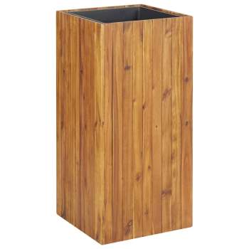  Pflanzkübel 43,5 x 43,5 x 90 cm Massivholz Akazie  
