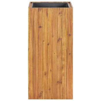  Pflanzkübel 43,5 x 43,5 x 90 cm Massivholz Akazie  