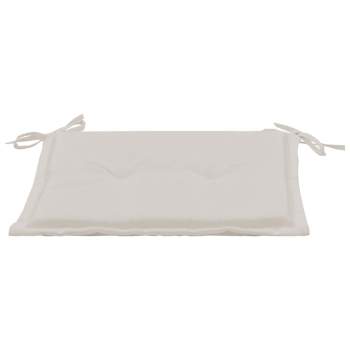  Gartenstuhl-Kissen 4 Stk. Creme 40x40x3 cm Oxford-Gewebe