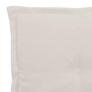  Gartenstuhl-Kissen 4 Stk. Creme 40x40x3 cm Oxford-Gewebe