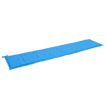  Gartenbank-Auflage Blau 200x50x3 cm Oxford-Gewebe