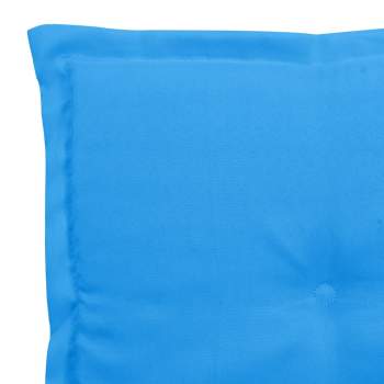  Gartenbank-Auflage Blau 200x50x3 cm Oxford-Gewebe