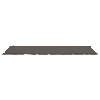  Gartenbank-Auflage Anthrazit 200x50x3 cm Oxford-Gewebe