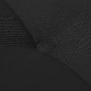  Gartenbank-Auflage Schwarz 180x50x3 cm Oxford-Gewebe