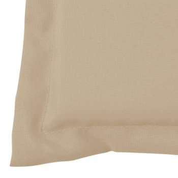  Gartenbank-Auflage Beige 120x50x3 cm Oxford-Gewebe