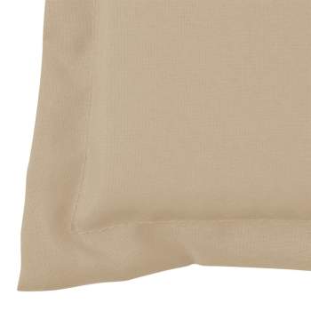  Gartenbank-Auflage Beige 180x50x3 cm Oxford-Gewebe