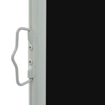  Ausziehbare Seitenmarkise 60×300 cm Schwarz