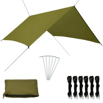  Outdoor-Tarp 3x2,85 m Grün