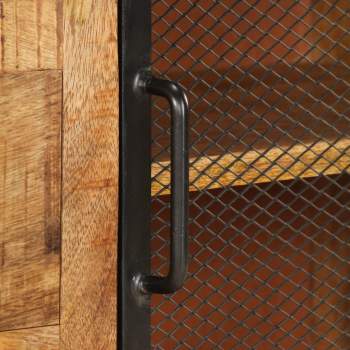 Preview:  Sideboard 100×31×60 cm Raues Mango-Massivholz 