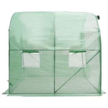  Gewächshaus 4 m² 2x2x2 m