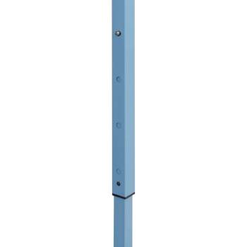  Profi-Partyzelt Faltbar 3×4 m Stahl Blau