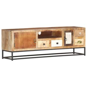  TV-Schrank 120 × 30 × 40 cm Recyceltes Massivholz