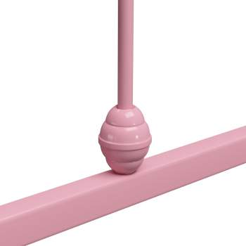  Bettgestell Rosa Metall 180x200 cm