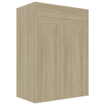  Schuhschrank Sonoma-Eiche 60x35x84 cm Holzwerkstoff