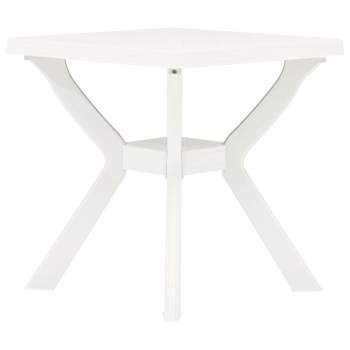  Bistrotisch Weiß 70x70x72 cm Kunststoff