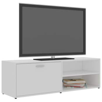 TV-Schrank Weiß 120x34x37 cm Holzwerkstoff
