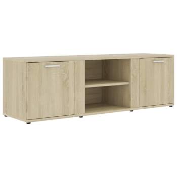  TV-Schrank Sonoma-Eiche 120x34x37 cm Holzwerkstoff