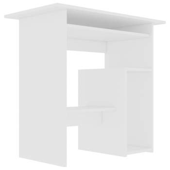  Schreibtisch Weiß 80x45x74 cm Holzwerkstoff