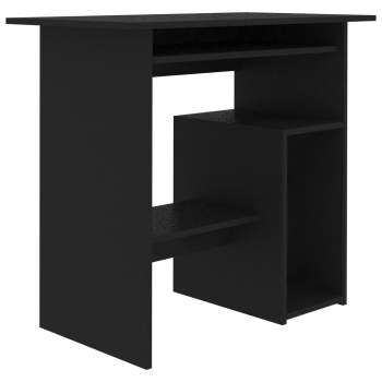  Schreibtisch Schwarz 80x45x74 cm Holzwerkstoff