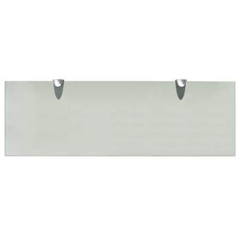  Schwebende Regale 2 Stk. Glas 60x20 cm 8 mm