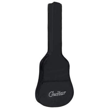  Gitarrentasche für 4/4 Klassikgitarre Schwarz 100x37 cm Stoff