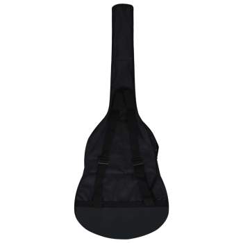  Gitarrentasche für 4/4 Klassikgitarre Schwarz 100x37 cm Stoff