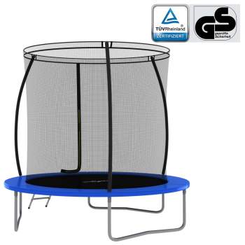  Trampolin-Set Rund 244×55 cm 100 kg