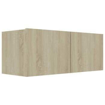 Preview:  TV-Schrank Sonoma-Eiche 80x30x30 cm Holzwerkstoff